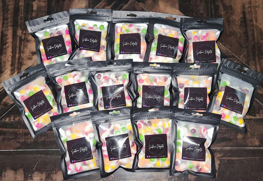 Party Favor Rainbow Puffs 1.5oz/bag